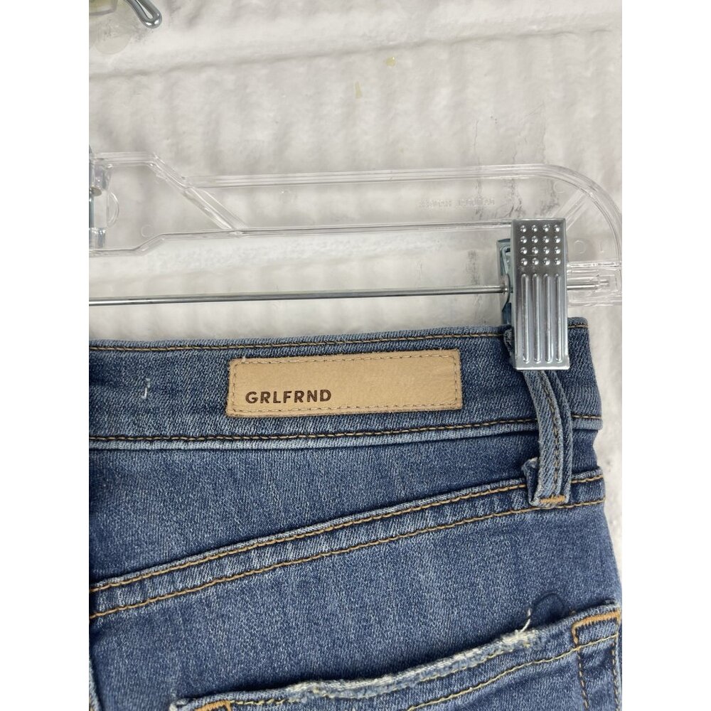 GRLFRND Jeans Size 24 Kendall You Me Against The World Wash Revolve - Picture 6 of 9